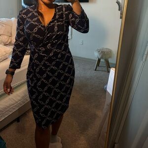 Anne Klein long sleeve Dress